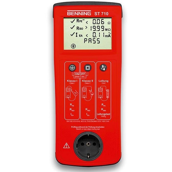 Benning ST710 Apparatentester – Snel en Betrouwbaar Testen