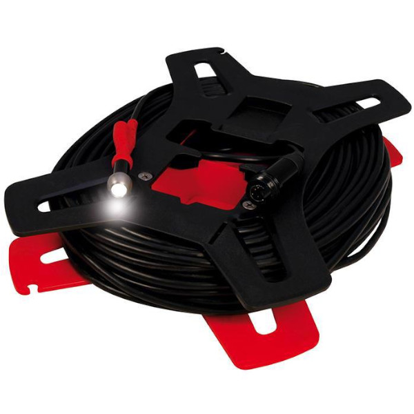 RUNPO RC2 Camerakop met kabel op haspel 50m