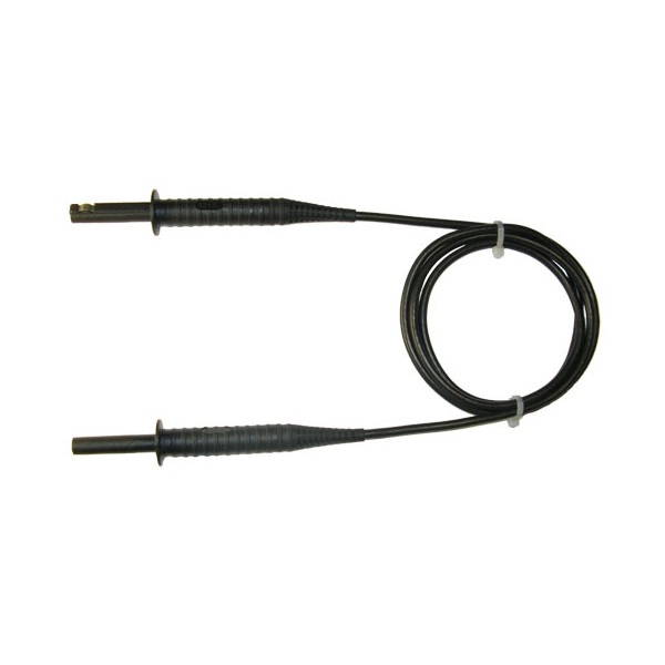 Sonel WAPRZ1X8BLBB Meetsnoer afgeschermd met 4mm aansluiting; 1,8m; 5kV; zwart
