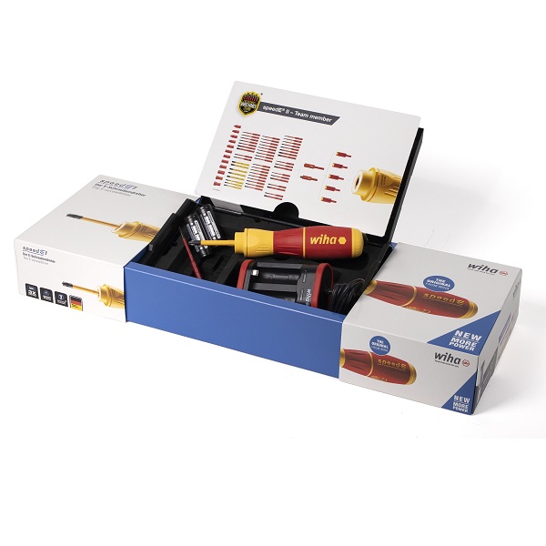 SpeedE_II WIHA Speed-E II Electric Schroevendraaierset met slimBits, 7-delig