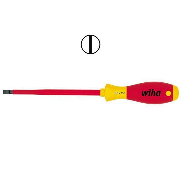WIHA Sleufschroevendraaier SoftFinish Electric 1000V 320N 5,5x175