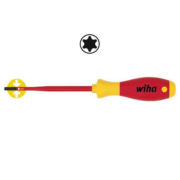 WIHA TORX Schroevendraaier SoftFinish Electric slimFix 1000V 3251 T20x100