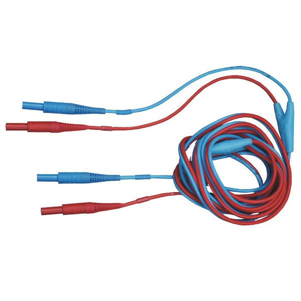 Sonel Meetsnoer Kelvin 3m U2,I2 - rood/blauw