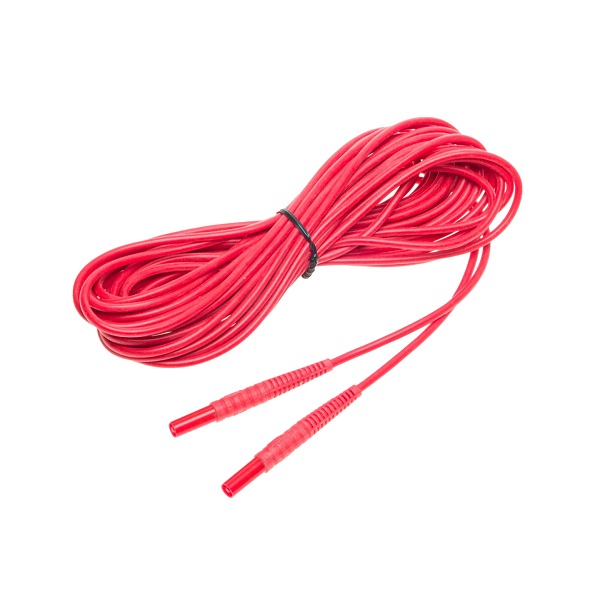 Sonel Meetsnoer met bananen plug 10m rood