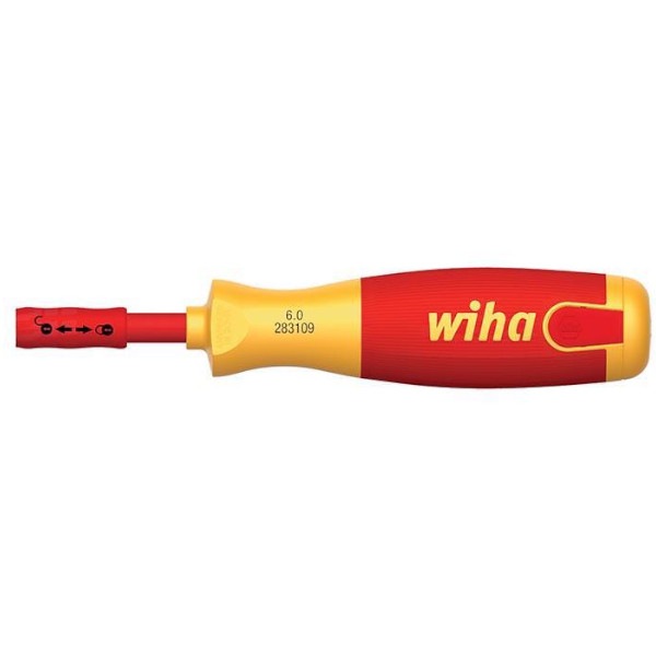 WIHA Schroevendraaier met Bitmagazijn LiftUp Electric TORX 2831 in blister