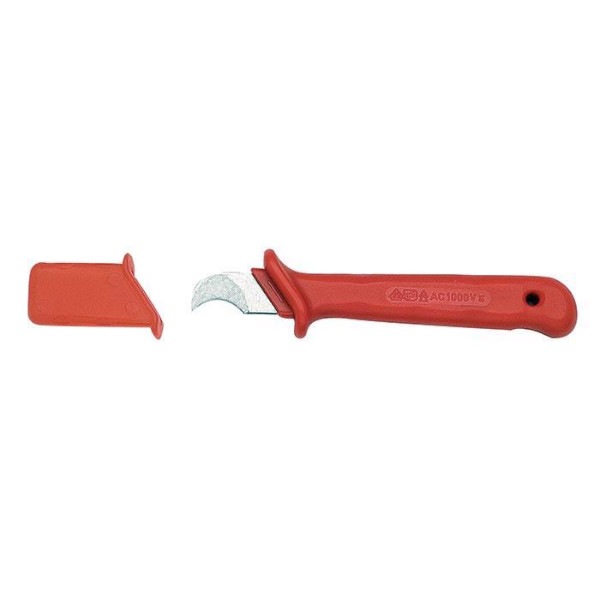 Friedrich Kabelmes gebogen 1000V VDE 180mm