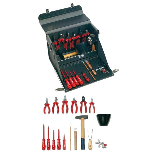 Friedrich Gereedschapskoffer 1000V VDE "STARTER", 17-delig