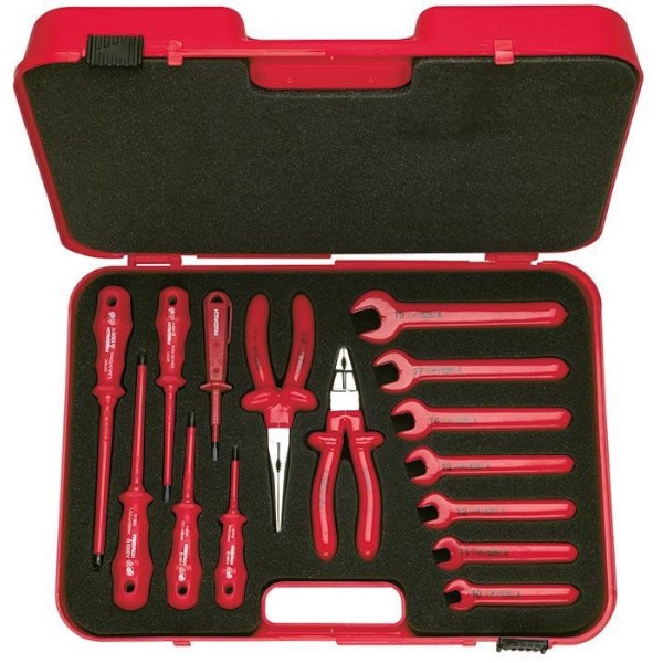 Friedrich Gereedschapset 1000V VDE, 15 delig