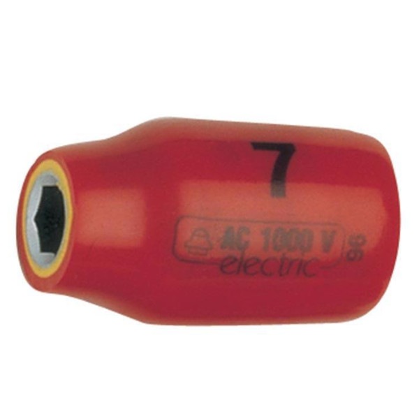 Friedrich 3/8" Zeskantdop Nr.300 1000V VDE kort