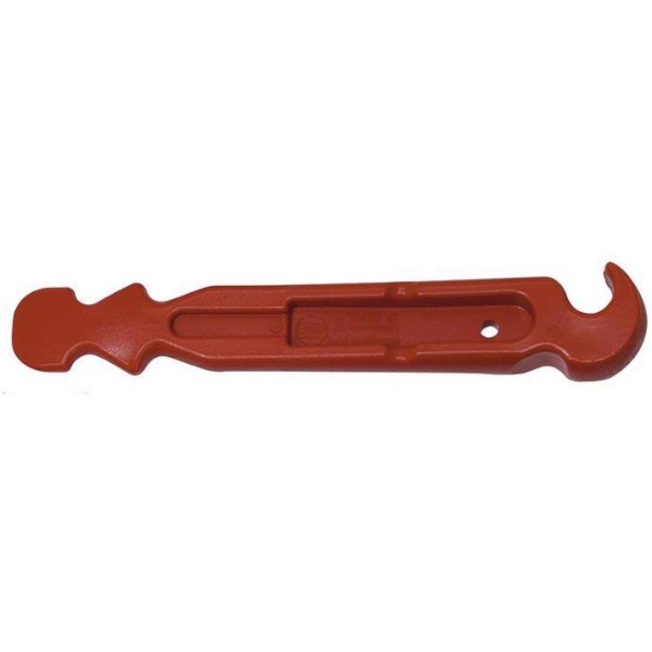 Friedrich Kunststof Wig 1000V 270x37x31mm rood haak model