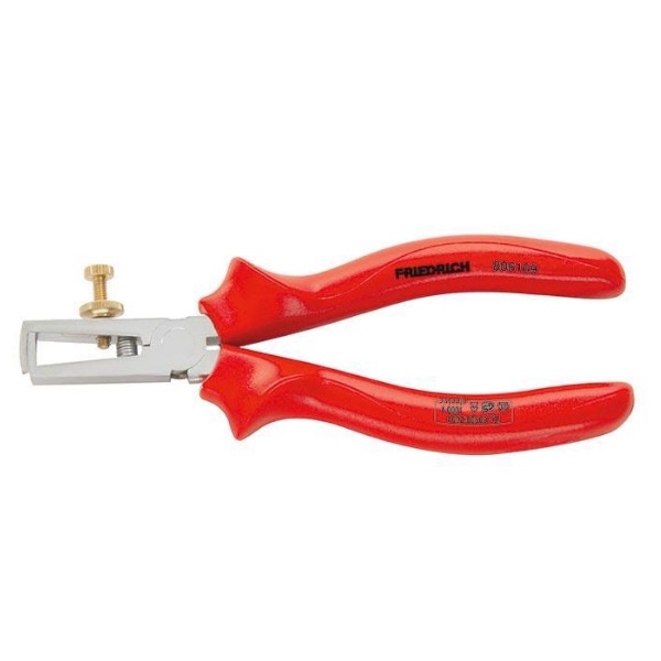 Friedrich Striptang Comfort Grip Rood geïsoleerd 1000V VDE16