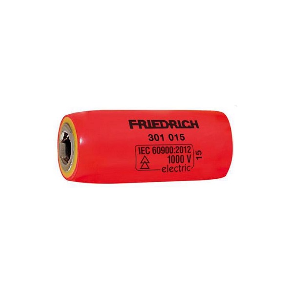 Friedrich Adapter 1/4" (vierkant) - 1/4" Bit (zeskant) 1000V