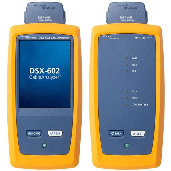 Fluke Networks DSX-602 INT 500 MHZ cableanalyzer V2 W/WIFI