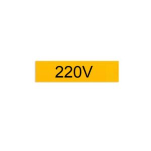 Experto Sticker 220V 118x30 mm