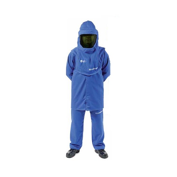 Experto Arc Flash jas 53 cal/cm² blauw