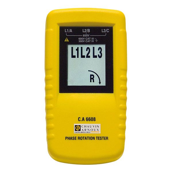 Chauvin Arnoux CA6608 Fase draaiveld meter