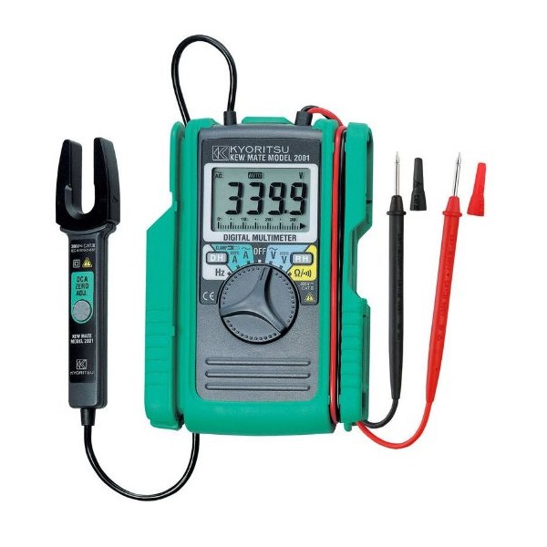 Kyoritsu 2001A Digitale Multimeter met stroomtang 10mm