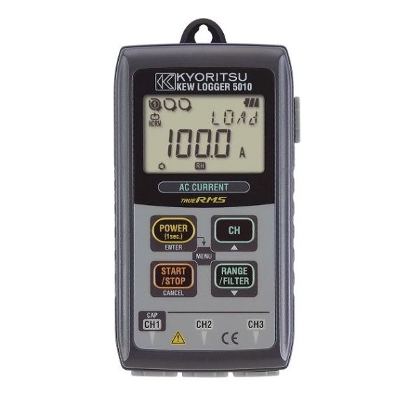 Kyoritsu 5010 TRMS 3-kanaals (lek)stroomlogger