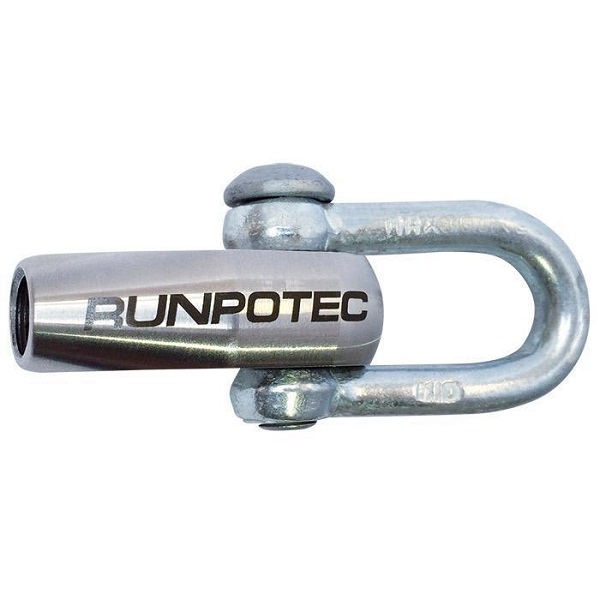 Runpotec RVS Trekkop met schakel RTG12