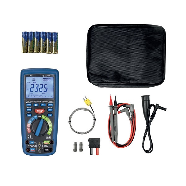 Nieaf-Smitt NI 407PLUS multimeter met isolatiemeting