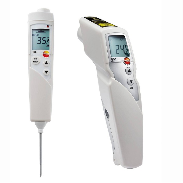 Testo set Testo 831 en Testo 106