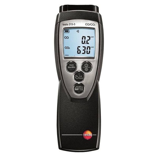 Testo 315-3 CO/CO2 meter voor metingen van de omgevingslucht