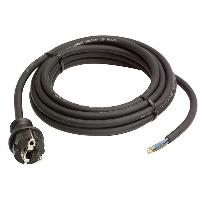 Schwabe Aansluitkabel Neopreen H07RN-F 3×1,5 zwart IP44