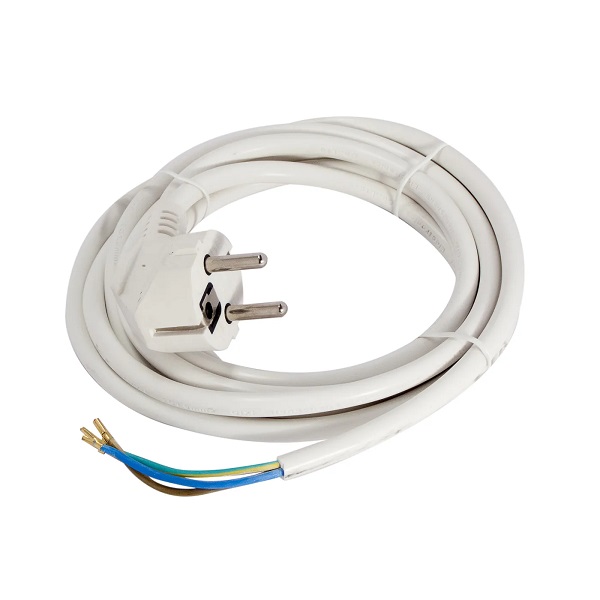 Schwabe Aansluitkabel Vinyl H05VV-F 3×1,0 wit IP20