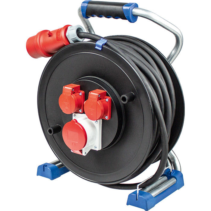 Schwabe CEE Xperts Kabelhaspel 400V/16A IP44 Neopreen H07RN-F 5x2,5 30m