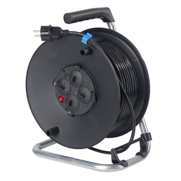 Schwabe Kabelhaspel 230V/16A IP20 Vinyl H05VV-F 3x1,5 50m