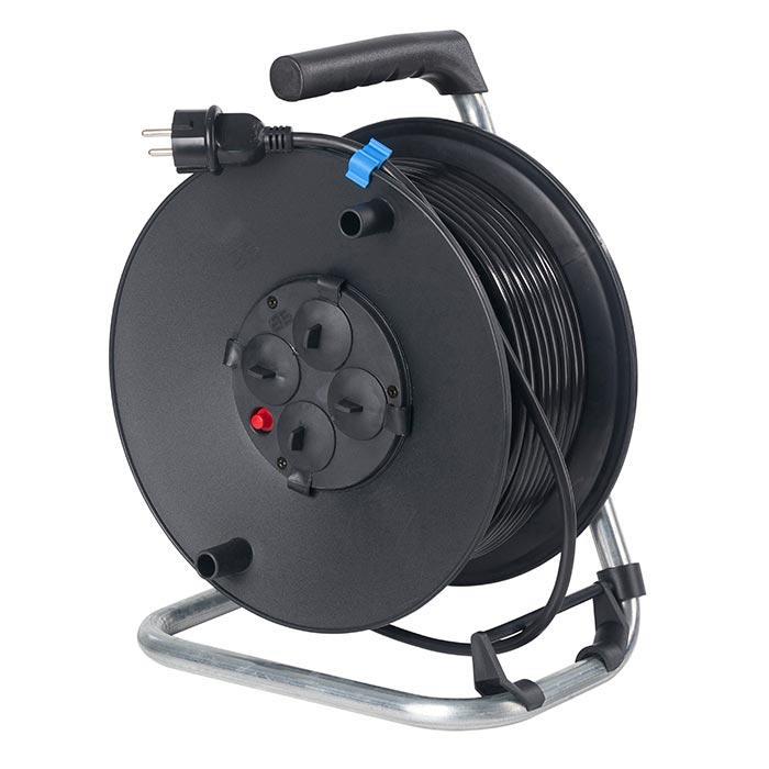 Schwabe Kabelhaspel 230V/16A IP20 Vinyl H05VV-F 3x1,5 50m