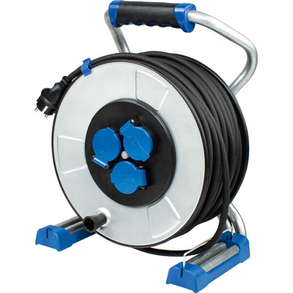 Schwabe Kabelhaspel Xperts IronCoat 230V/16A IP44 Neopreen H07RN-F 3x1,5 40m