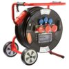 Schwabe Verrijdbare Mammoet Haspel 400V/32A IP44 5-polig Neopreen H07RN-F 5x6 40m