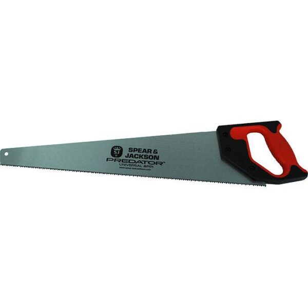 Spear & Jackson Predator Universeel Houtzaag 20" Hardpoint 8 TPI