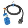 Schwabe Camping CEE Adapterkabel 230V/16A IP44 H07RN-F 3x2,5 1,5m