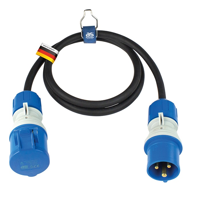 Schwabe Camping CEE Powerlight Verlengkabel H07RN-F 3x2,5 IP44 10m