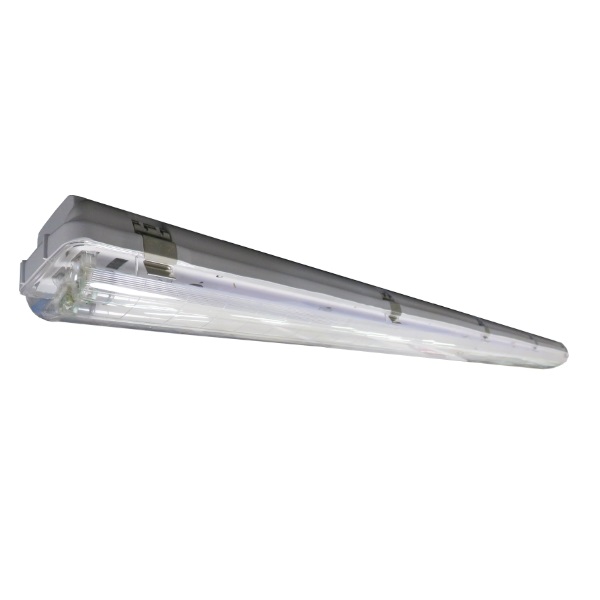 CE+T PLT0020018S Kompleet IP65 armatuur 1.500mm met LED TL buis, bewegingssensor en transparante diffuser