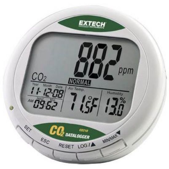 Extech CO210 Desktop Binnenluchtkwaliteit CO2 Monitor-Datalogger