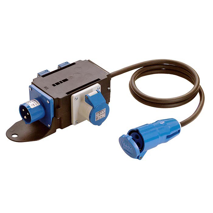 Schwabe Camping CEE Powerlight Stroomverdeler H07RN-F 3x2,5 IP44 1,5m