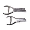 Professionele NEN 3140 Keurmeester kniptang met bekdiepte van 50 mm en rond gat 3 mm