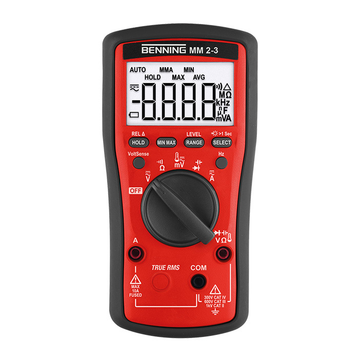BENNING MM 2-3 Digitale Multimeter TRUE RMS