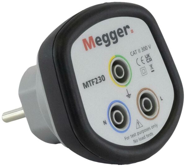 Megger MTF230 socket adapter