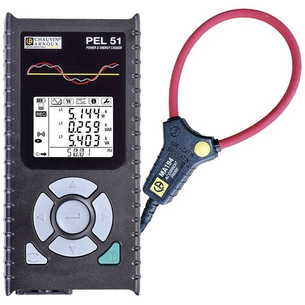 Chauvin Arnoux PEL51 Power and Energy Logger