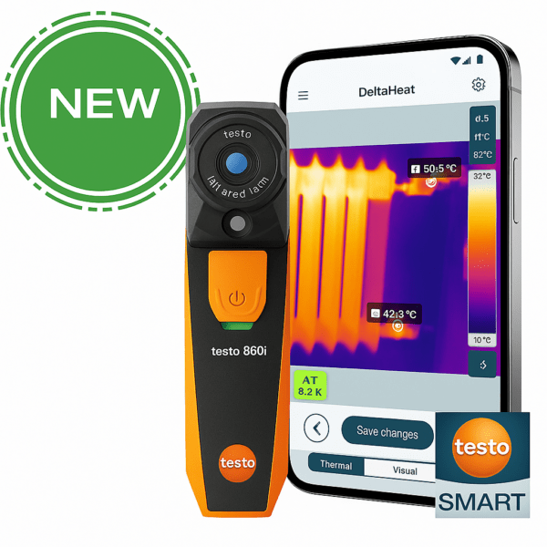 Testo 860i Warmtebeeldcamera 256 x 192 pixels