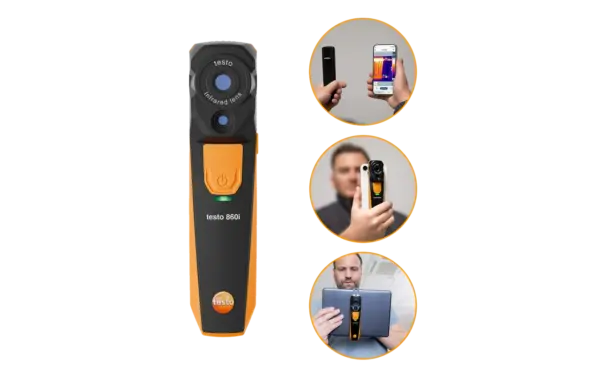 Testo 860i Warmtebeeldcamera 256 x 192 pixels